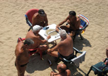 Beach, Barceloneta, Barcelona, Spain